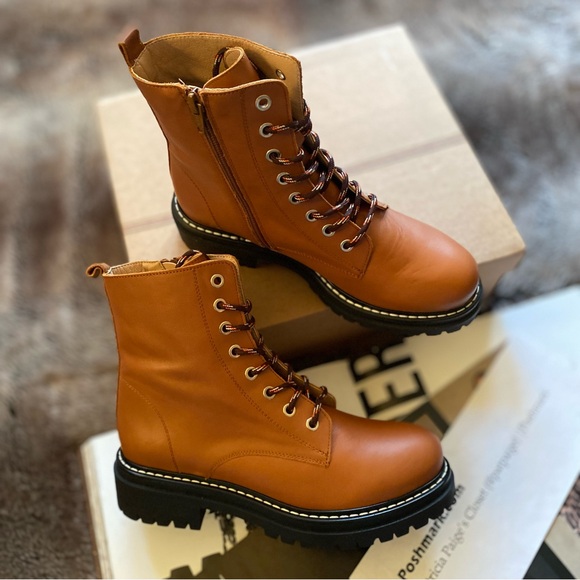 Anthropologie Harvest Hiker Boots - Picture 6 of 12